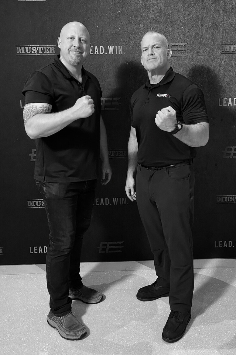 Mark Odland and Jocko Willink