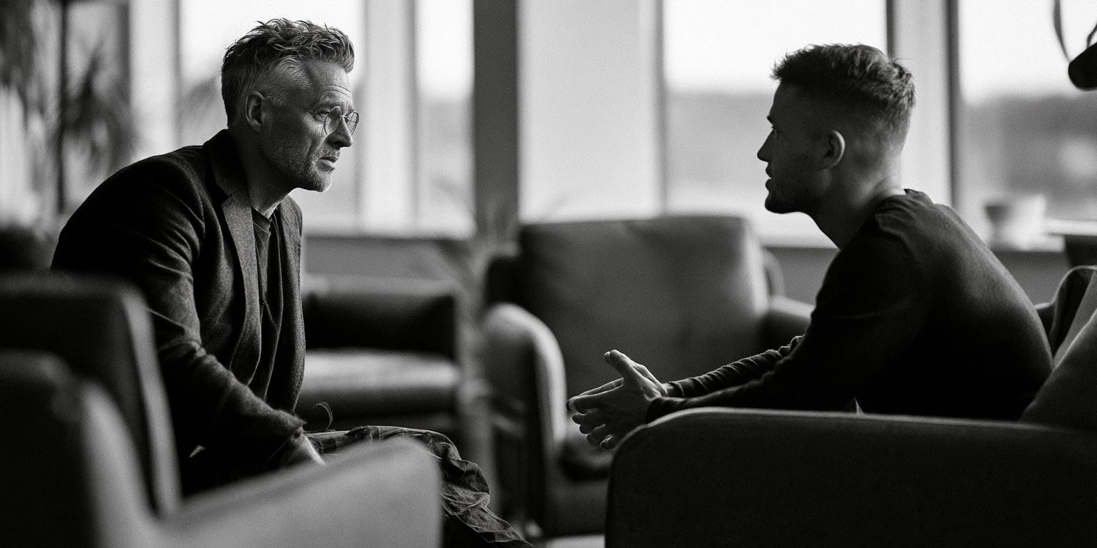 Intensive Therapy Session Intensive therapy session between a therapist and client